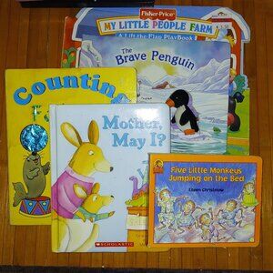 Kids toddler early reader board book bundle lot